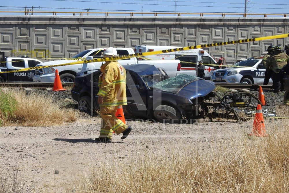 MUERE MUJER TRAS CHOQUE CON EL TREN